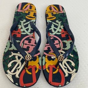 Tory Burch Pool (rubber/waterproof) Flip Flop/Thong Sandals (Size 8)